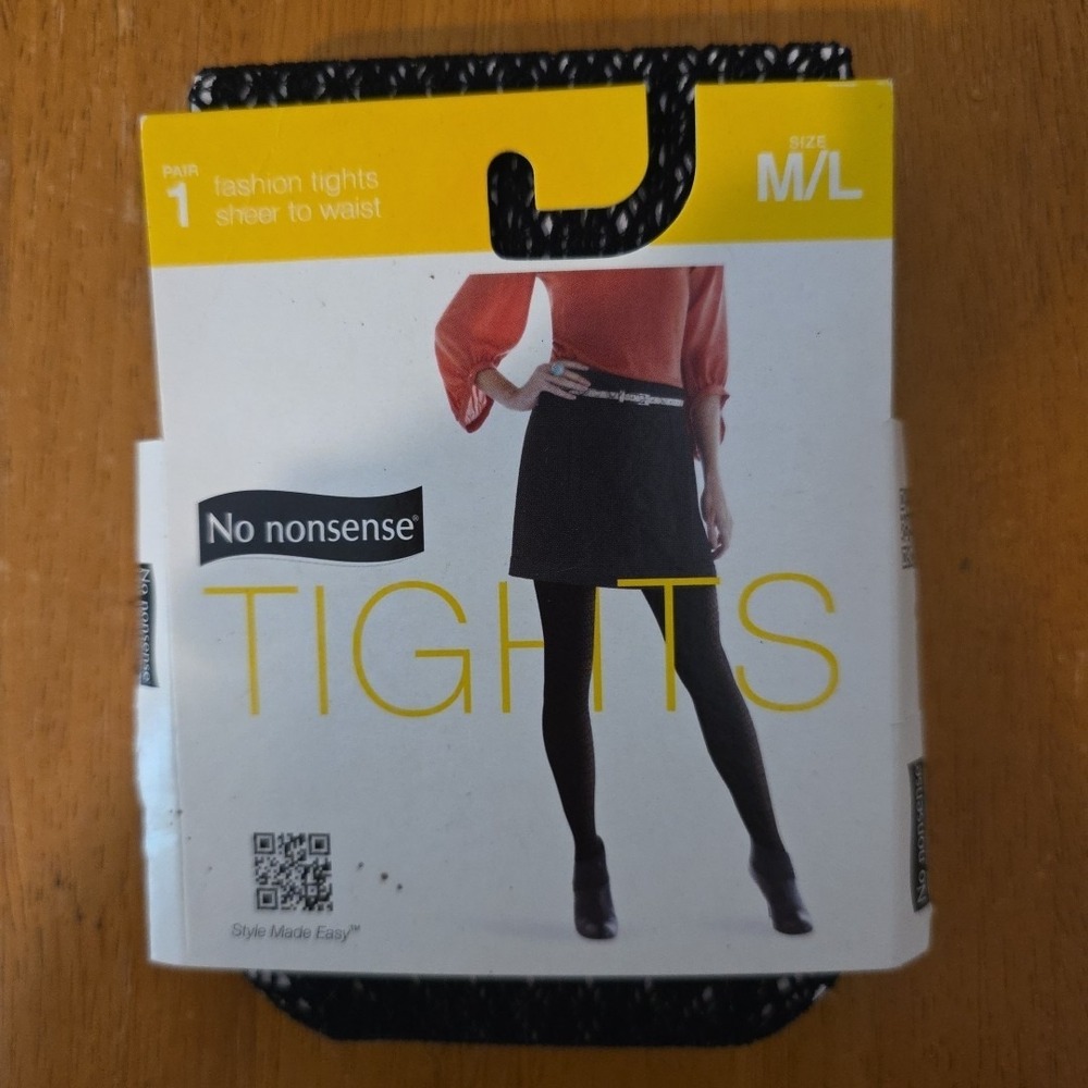 NEW No Nonsense Fashion‎ Tights Size M/L